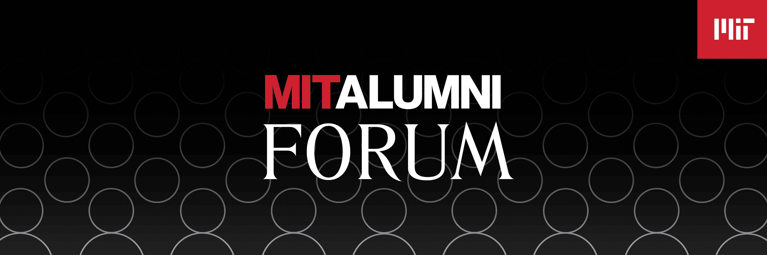 MIT Alumni Forum